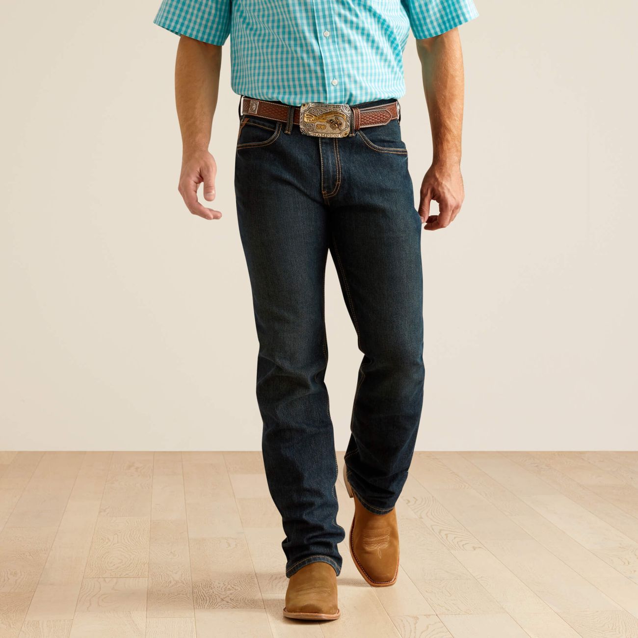 Calça Jeans Ariat M4 Blackstone Pro Series Ray — foto 1