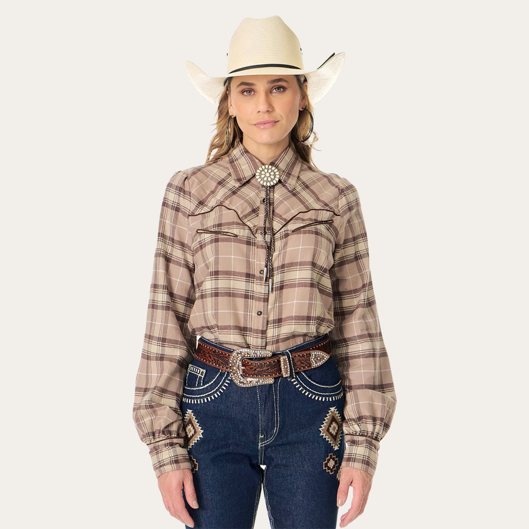 Camisa Selff Western Flanelada Xadrez CML42 — foto 1