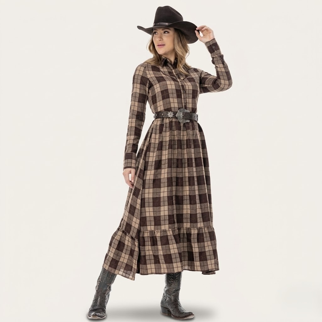 Vestido Longo Zenz Fox Feminino ZW0126051 — foto 1